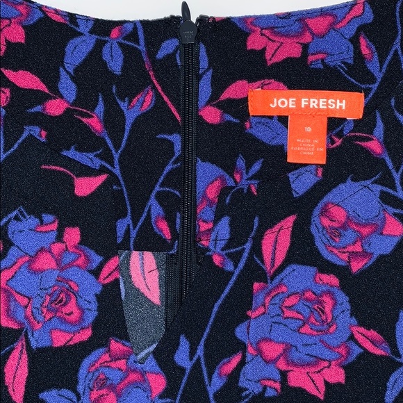 Floral Peplum Joe Fresh Dress - Picture 4 of 4